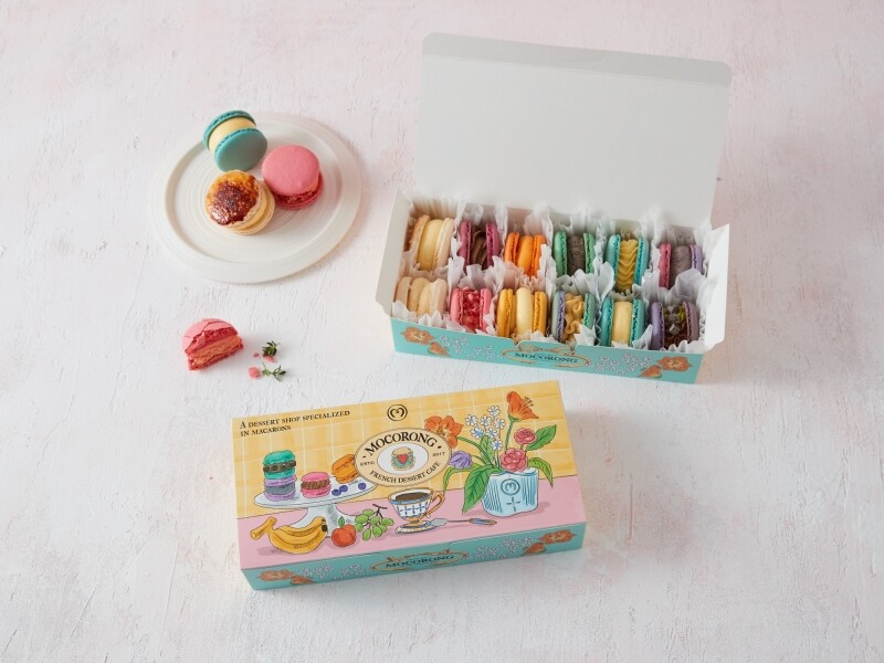 모코롱,원주 모코롱 마카롱 8구/12구 뚱카롱 선물세트